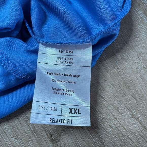 Nautica Angler Men’s XXL Fishing Pullover 1/4 Zip Blue Long Sleeve Ultracool - Picture 11 of 16